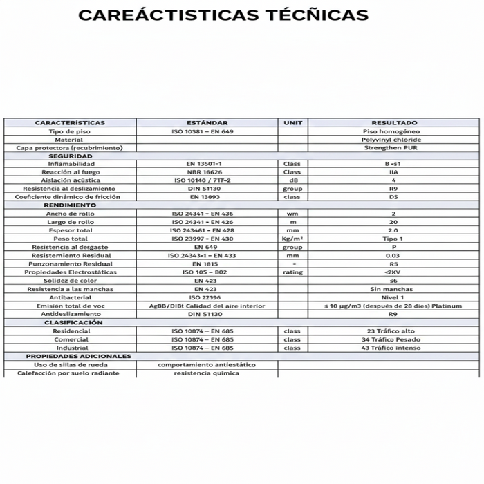 Vinyl homogéneo  HALLAMAN PREMIUM 2mm (no direccional)