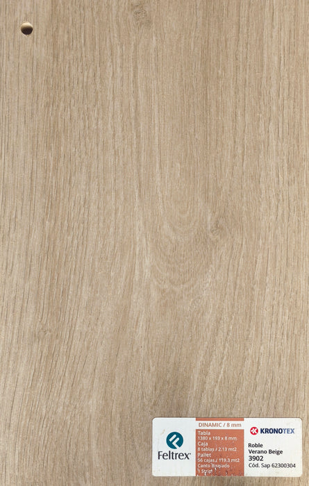 Piso Flotante DINAMIC ADVANCE 8mm Caja 2,1 M²